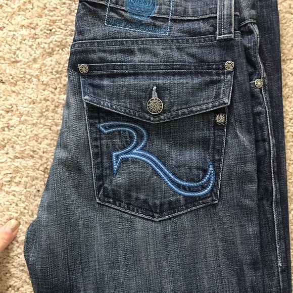 Men’s Rock Republic Jeans 34 Hemmed Short Length - Picture 2 of 10